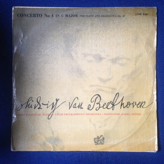 Beethoven -  Concerto No. 4 In G Major/The Czech Philharmonic Orchestra, Josef Páleníček, Karel Ančerl