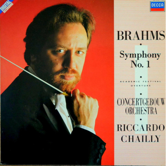 Brahms - Symphony No. 1 In C Minor, Op. 68/Concertgebouworkest Conducted By Riccardo Chailly