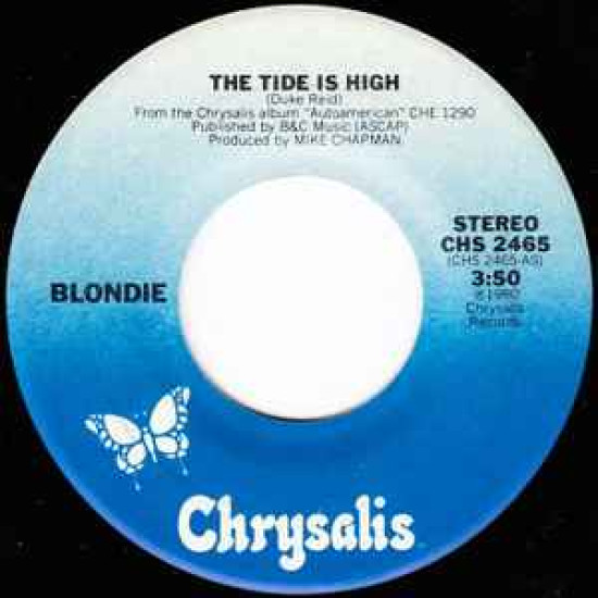 BLONDIE   - THE TIDE IS HIGH/SUZY AND JEFFREY