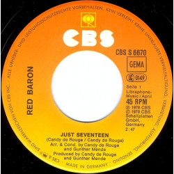 RED BARON - Just Seventeen