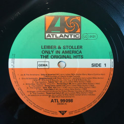 V.A. - Leiber & Stoller – Only In America/Jay & The Americans, Dino & Sembello...