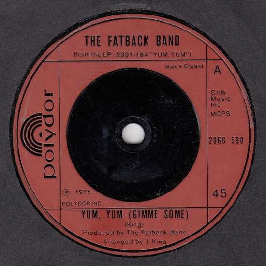 FATBACK BAND  - Yum, Yum (Gimme Some)