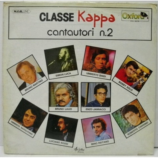 V.A. - Classe Kappa Cantautori N.2/Bruno Lauzi, Enzo Jannacci…