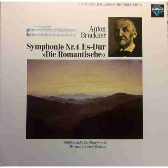 Bruckner - Symphonie Nr4 Es-Dur "Die Romantische"/Süddeutsche Philharmonie, Denis Zsoltay