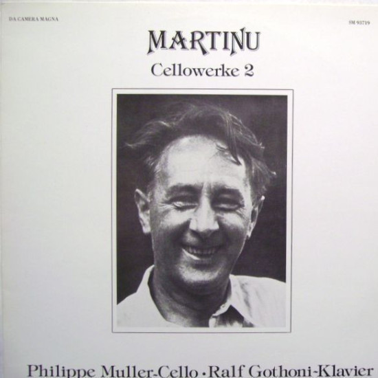 Martinu - Cellowerke 2/Philippe Muller, Ralf Gothoni