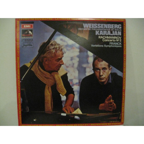 RACHMANINOV, FRANCK - CONCERTO NO.2/SIN. VAR.WEISSENBERG, KARAJAN/