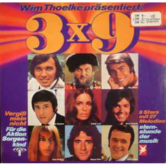 V.A. - Wim Thoelke Präsentiert: 3x9 - 9 Stars Mit 27 Melodien/Roy Black, Daliah Lavi…