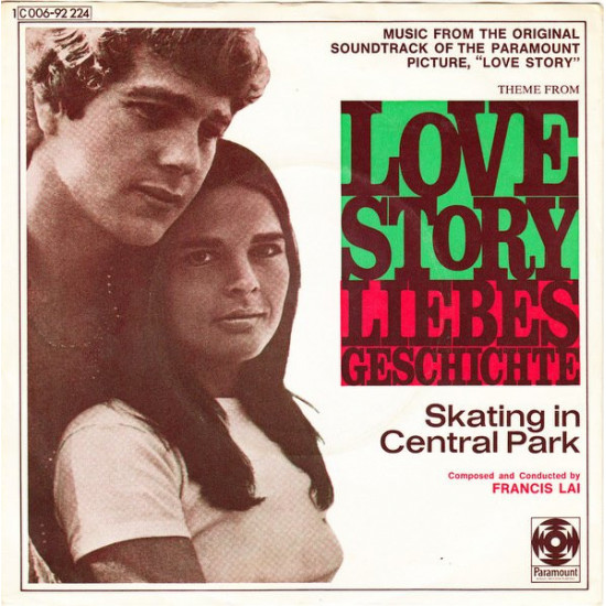 Francis Lai & His Orchestra - Theme From Love Story / Skating In Central Park