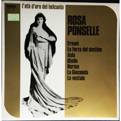 Ponselle Rosa - Rosa Ponselle - Incisioni 1923 - 1929