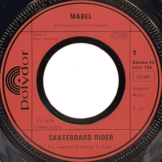 Mabel  - Skate Board Rider / F. B. I. On The Nail