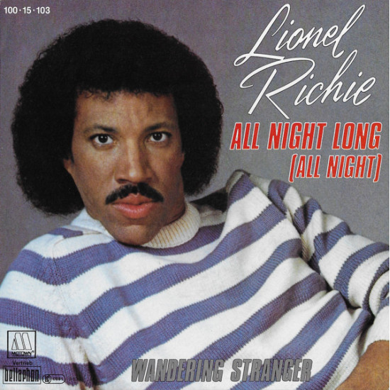 RICHIE LIONEL   - All Night Long (All Night)