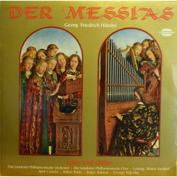 HANDEL - Der Messias - Arien Und Chore/The London Philharmonic Orchestra, The London Philharmonic Choir , Leitung Walter Susskind, April Cantelo, Helen Watts, Roger Stalman, George Malcolm