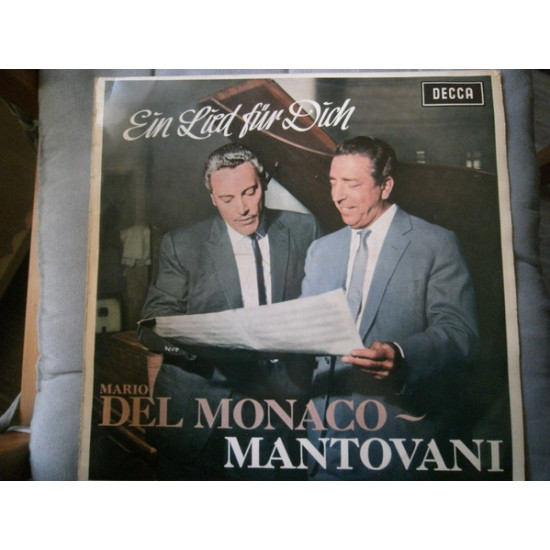 Mario del Monaco, Mantovani And His Orchestra - Ein Lied Für Dich