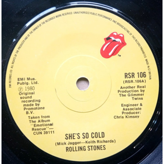 ROLLING STONES - She's So Cold
