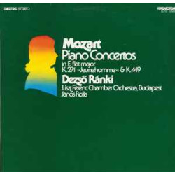 Mozart - Piano Concertos In E Flat Major K.271 "Jeunehomme" & K.449/Dezső Ránki, Liszt Ferenc Chamber Orchestra, Budapest*, János Rolla