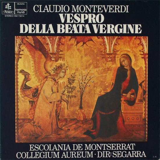 Monteverdi - Vespro Della Beata Vergine/Escolania & Capella De Música Montserrat