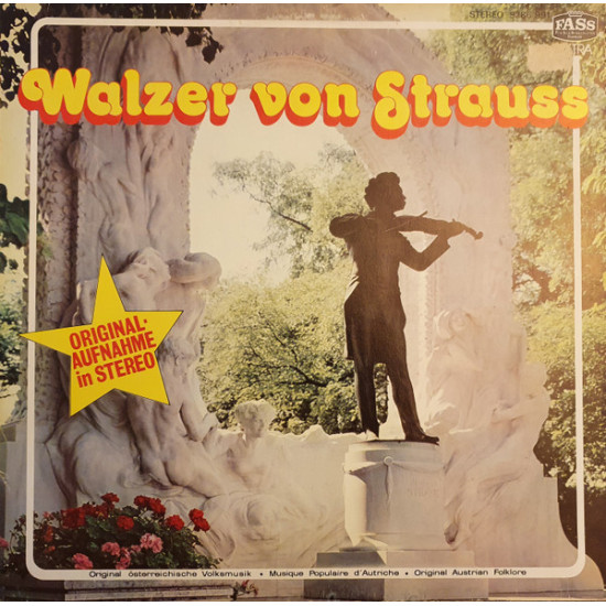 Das Grosse Wiener Walzenorchester - Walzer von Strauss