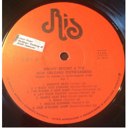 BECHET SIDNEY  & The New Orleans Feetwarmers - Master By Master In Chronological Order Vol. 1