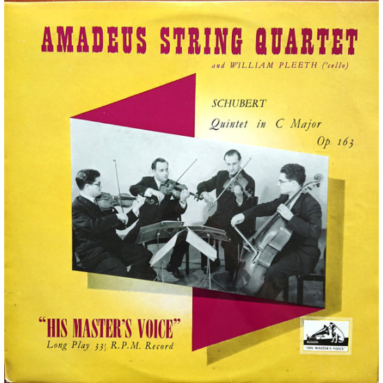 Schubert - Quintet In C Major Op. 163/Amadeus String Quartet