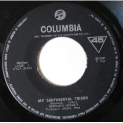 HERMAN'S HERMITS  - MY SENTIMENTAL FRIEND/MY LADY