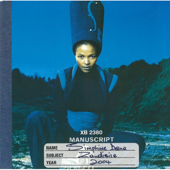 Simphiwe Dana - XB 2380 Manuscript: Zandisile