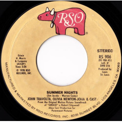 TRAVOLTA JOHN & NEWTON-JOHN OLIVIA - SUMMER NIGHTS/ROCK 'N' ROLL PARTY QUEEN…