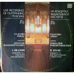 Brahms - Concerto No. 1 For Piano And Orchestra/Rozhdestvensky, Arrau