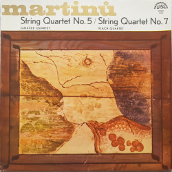 Martinu - String Quartet No. 5 / String Quartet No. 7/Janáček Quartet, Vlach Quartet