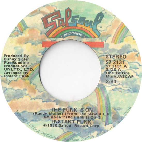 INSTANT FUNK - THE FUNK IS ON