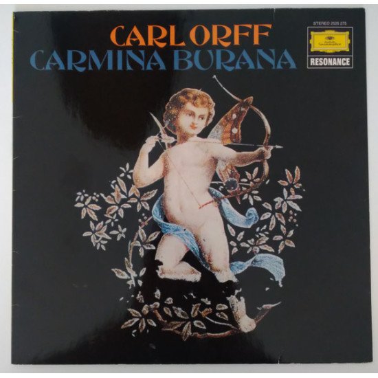 ORFF CARL - CARMINA BURANA/Herbert Kegel, Rundfunk-Sinfonie-Orchester Leipzig, Rundfunkchor* Und Kinderchor Leipzig*, Jutta Vulpius, Hans Joachim Rotzsch*, Kurt Rehm, Kurt Hübenthal