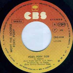 MOTT THE HOOPLE - FOXY, FOXY