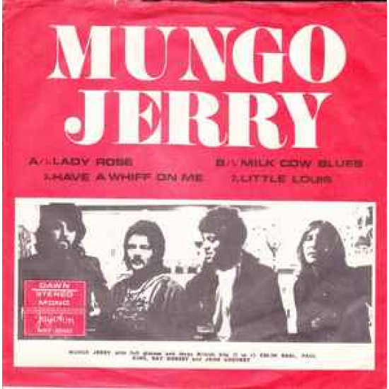 MUNGO JERRY  - LADY ROSE