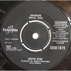 PIAF EDITH - Exodus