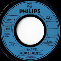 HALLYDAY JOHNNY - J'en Ai Marre