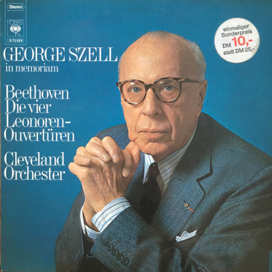 Beethoven - Die Vier Leonoren-Ouvertüren/George Szell, Cleveland Orchester