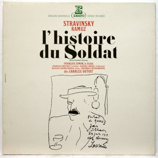 STRAVINSKY - L'Histoire Du Soldat/Charles Dutoit