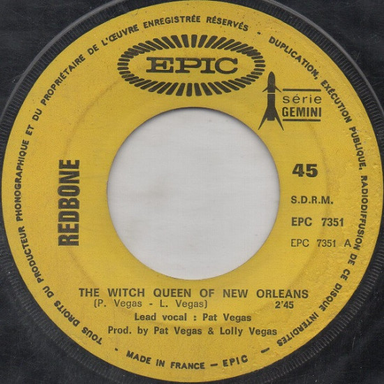 REDBONE - THE WITCH QUEEN OF NEW ORLEANS