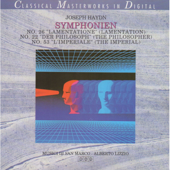 Haydn - Symphonien No. 26, No. 22, No. 53