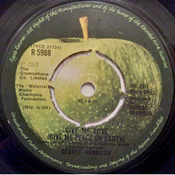 HARRISON GEORGE  - Give Me Love (Give Me Peace On Earth)