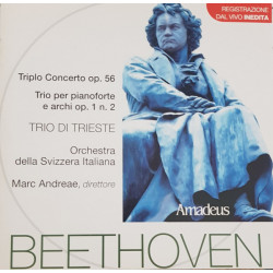 Beethoven - Triplo Concerto Op. 56 - Trio Per Pianoforte E Archi Op. 1 N. 2/Trio Di Trieste