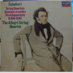 SCHUBERT - STRING QUARTETS D.804, D.94 /THE ALLEGRI STRINGS QUARTET/