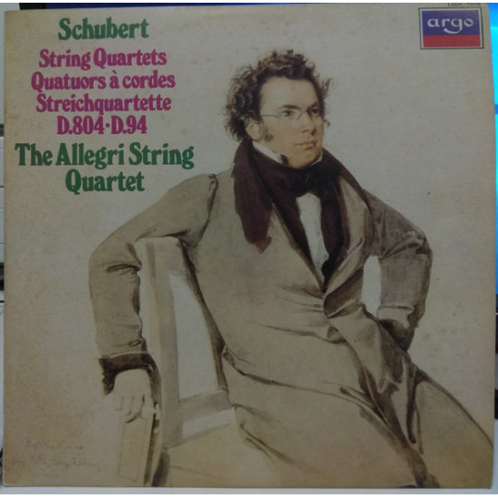 SCHUBERT - STRING QUARTETS D.804, D.94 /THE ALLEGRI STRINGS QUARTET/