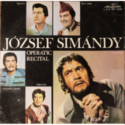 Simándy József - Operatic Recital