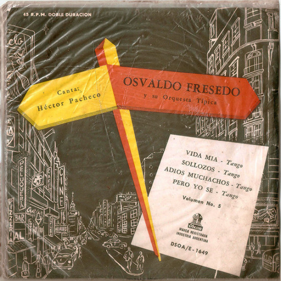 Osvaldo Fresedo Y Su Orquesta Típica - Osvaldo Fresedo Y Su Orquesta Típica - Volumen No. 5