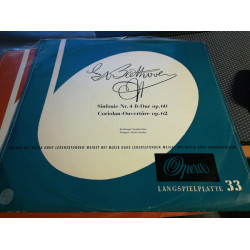 Beethoven - Sinfonie Nr. 4 B-dur Op. 60 / Coriolan-Ouvertüre Op. 62/Die Bamberger Symphoniker, István Kertész