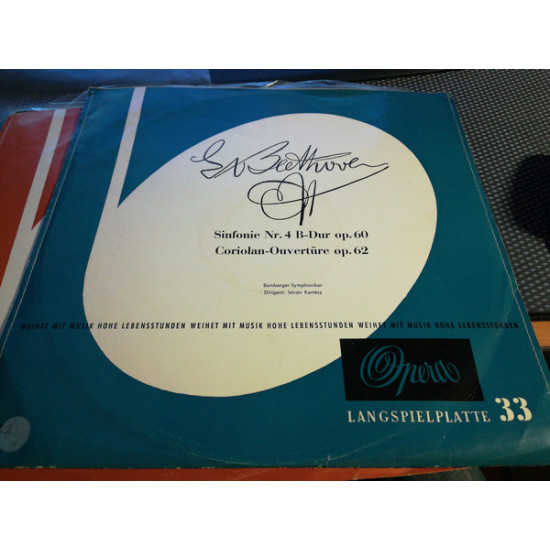 Beethoven - Sinfonie Nr. 4 B-dur Op. 60 / Coriolan-Ouvertüre Op. 62/Die Bamberger Symphoniker, István Kertész