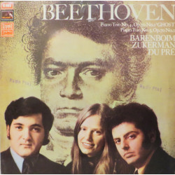 BEETHOVEN - PIANO TRIO NO. 4, GHOST, NO.5, OP. 70, NO. 2/DU PRE, BARENBOIM, ZUKERMAN