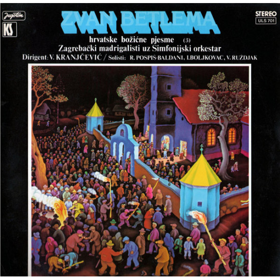 ZAGREBAČKI MADRIGALISTI - ZVAN BETLEMA-HRVATSKE BOŽIĆNE PJESME