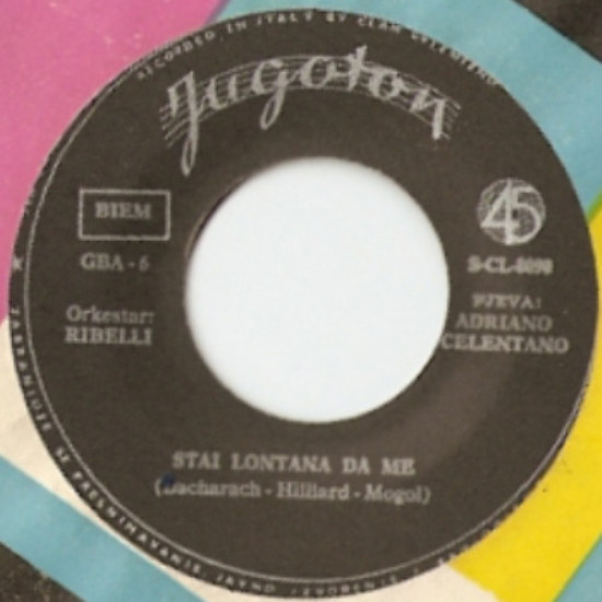CELENTANO ADRIANO - STAI LONTANA DA ME 7"