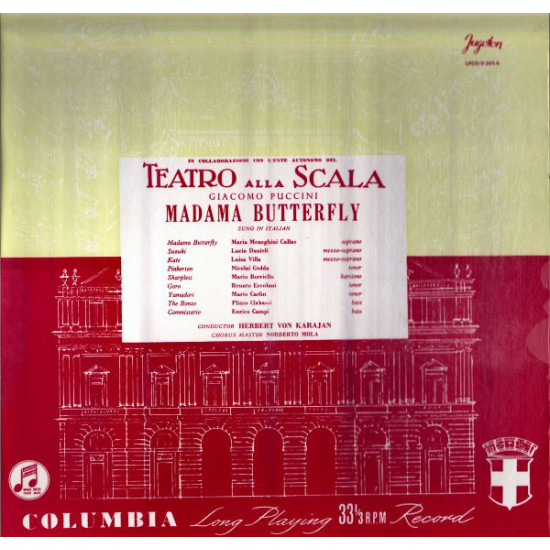 PUCCINI - MADAMA BUTTERFLY /CALLAS, GEDDA, KARAJAN.../